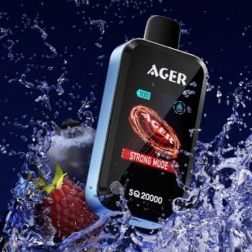 أجير اس كيو20000 توت أزرق رازبيري - AGER SQ 20000 BLUEBERRY RASPBERRY