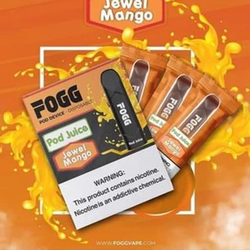 سحبة فوج بنكهة مانجو 300 موشة - FOGG Jewel Mango