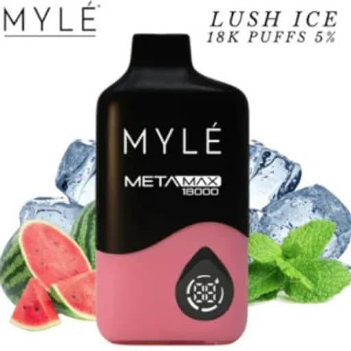 مايلي 18000 لوش ايس - Myle Meta Max18000 LUSH ICE