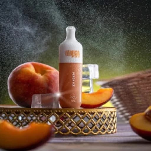 خوخ بارد ميجا سحبة معبأة نكهة خوخ بارد 2000 موشة