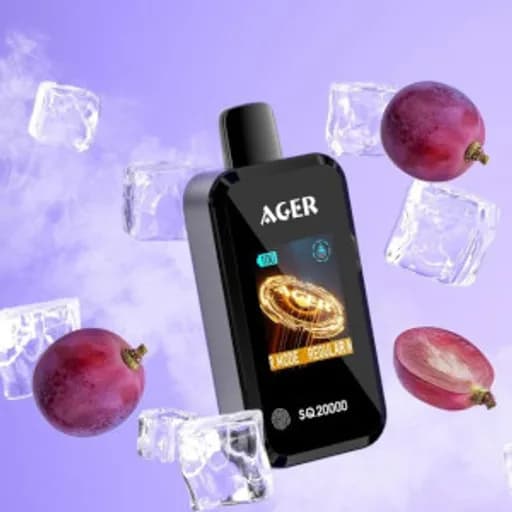 أجير اس كيو20000 عنب بارد - AGER SQ 20000 GRAPE ICE