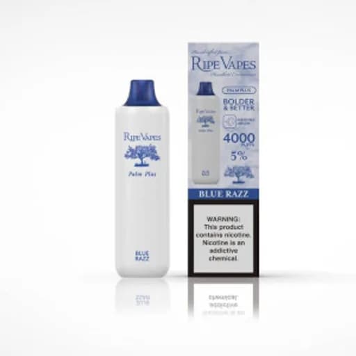 ريب فيب 4000 بلو راز - Ripe Vapes 4000 Blue Razz