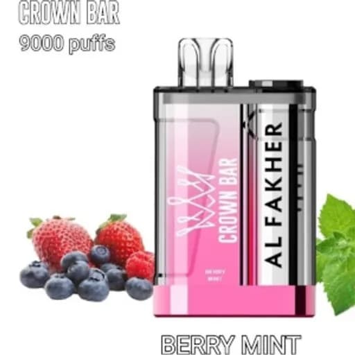 كراون بار 9000 توت نعناع CROWN BAR 9000 BERRY MINT