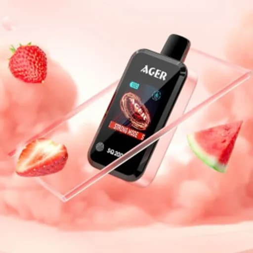 أجير إس كيو 20000 فراولة بطيخ - AGER SQ 20000 STRAWBERRY WATERMELON