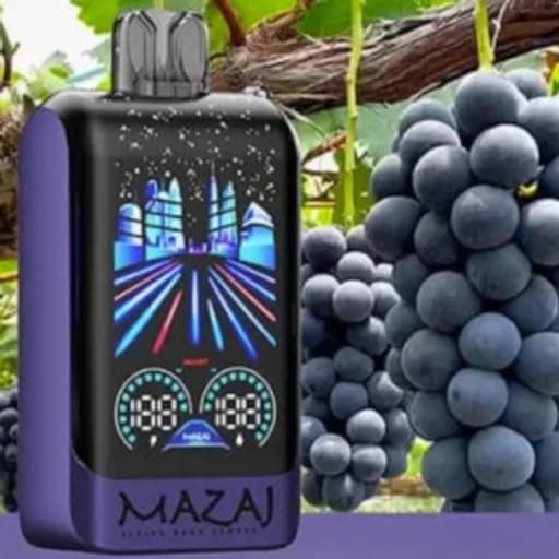 مزاج كيرف24000 عنب أسود - MAZAJ CURVE 24000 BLACK GRAPE 