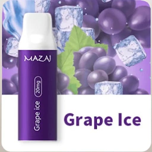 بودات مزاج ريلود عنب ايس 4000 موشة - MAZAJ Reload grape ice 4000puff