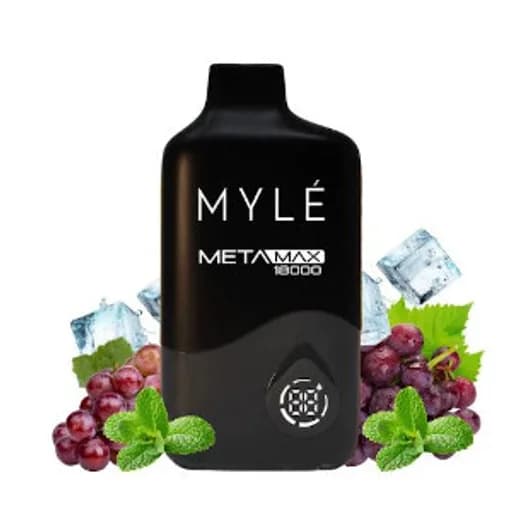 مايلي 18000 عنب نعناع - Myle Meta Max18000 GRAPE MINT