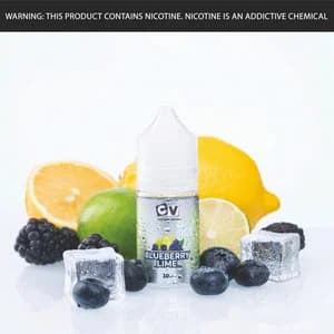 توت أزرق مع الليمون