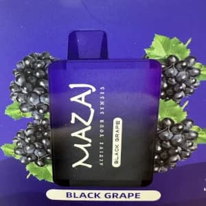 عنب اسود مزاج