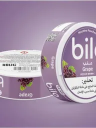 بيلو عنب: اظرف نيكوتين شبيه دزرت Bello Nicotine Pouches Grape