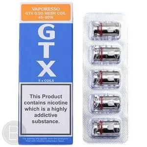 كويلات جي تي اكس الشبكية من فابوريسو 0.2 مقاومة 45 - 60 واط Vaporesso GTX Coils صورة 