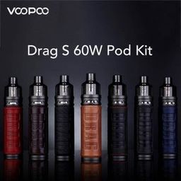 جهاز دراق اس Voopoo Drag S سحبة وشيشة إلكترونية 60 واط