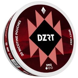دزرت سبايسي زيست 3 نيكوتين ظرف نكهة القرفة - SPICY ZEST 3 mg Dzrt