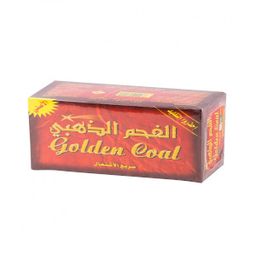 ملحقات الشيشة الفحم الذهبي سريع الاشتعال 1kg - فحم للشيشة س