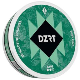 دزرت إيدجي منت 6 نيكوتين ظرف نكهة نعناع المنعش - GEDGY MINT 6 mg Dzrt