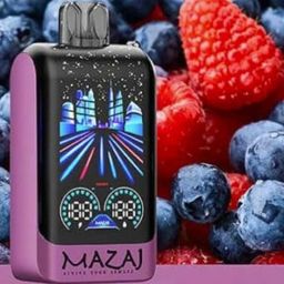 مزاج كيرف 24000 رازبيري بلوبيري  مزاج سحبة معبأة