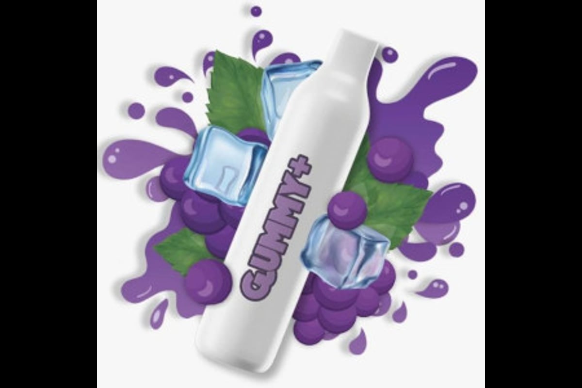 عنب ايس جامي سحبة معبأة نكهة عنب بارد 2200 موشة