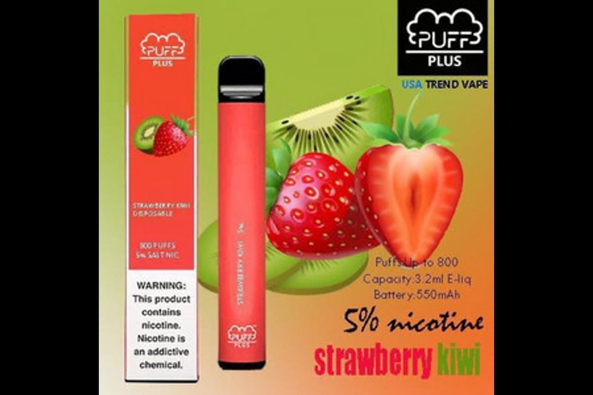 ستروبيري كيوي بوف سحبة معبأة نكهة  كيوي فراولة 800 موشة