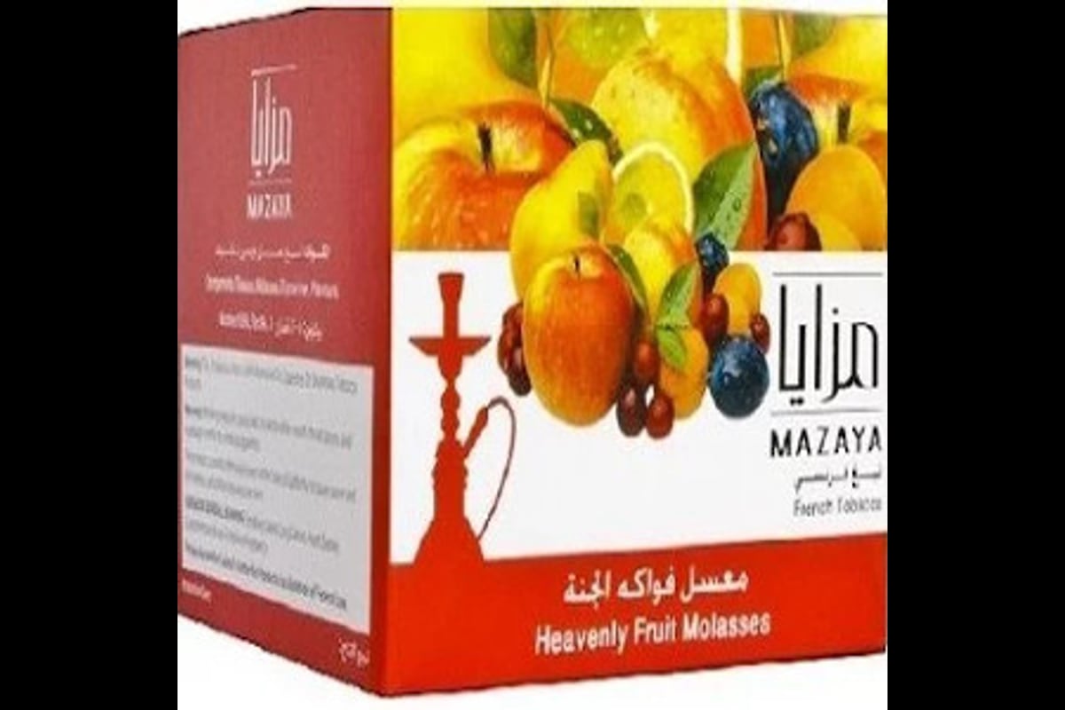معسل مزايا فواكه الجنة نص كيلو فواكة - Mazaya Heavenly Fruit Molasses Flavor 500 g