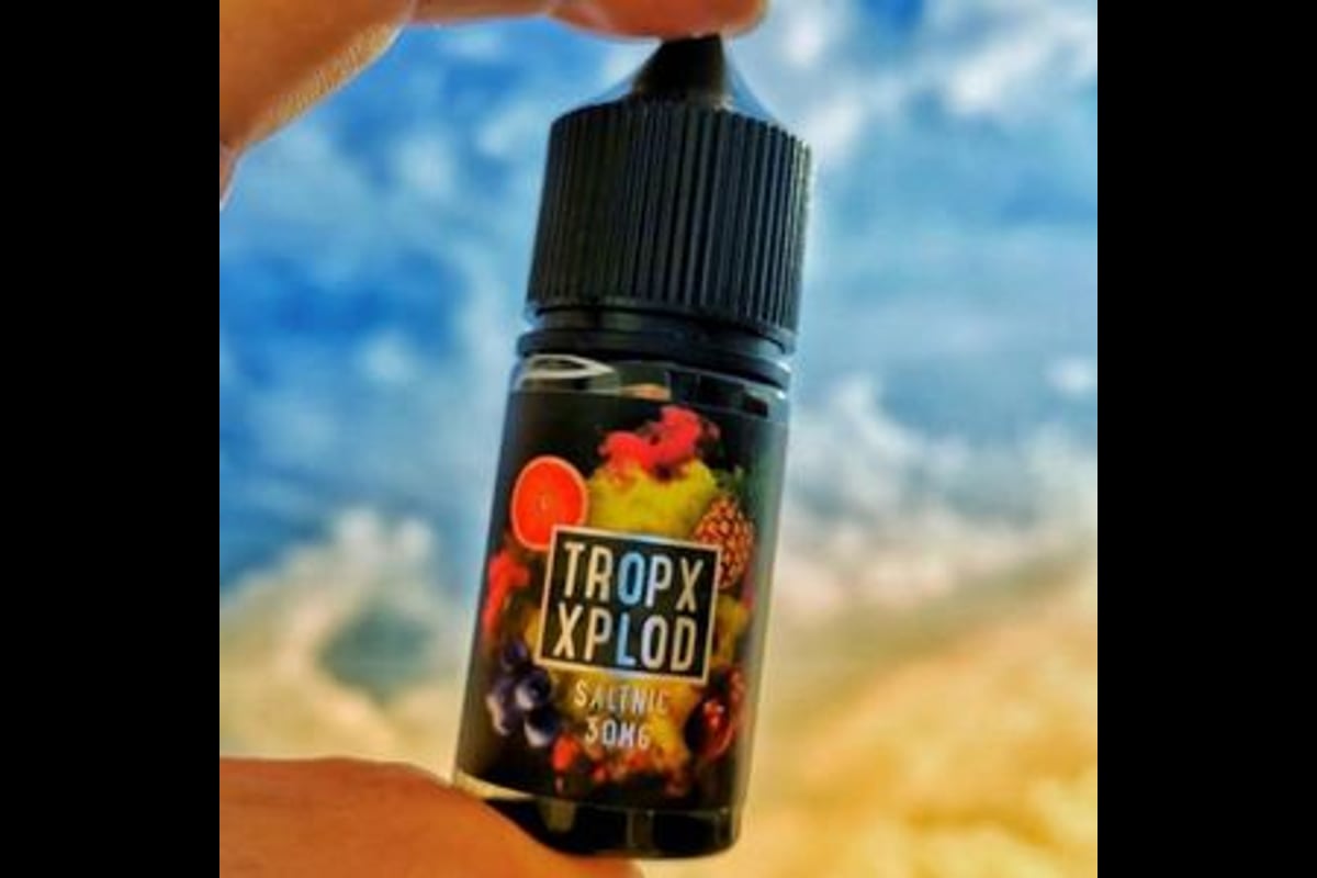 انفجار الفاكهة الاستوائية سام سولت نكهة  فواكه بارد