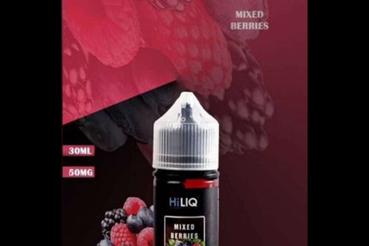 خليط التوت مع الفراولة هايليك سولت نكهة توت احمر توت فراولة