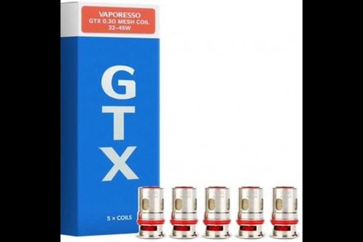 كويلات جي تي اكس الشبكية من فابوريسو 0.3 مقاومة 32 - 45 واط Vaporesso GTX Coils