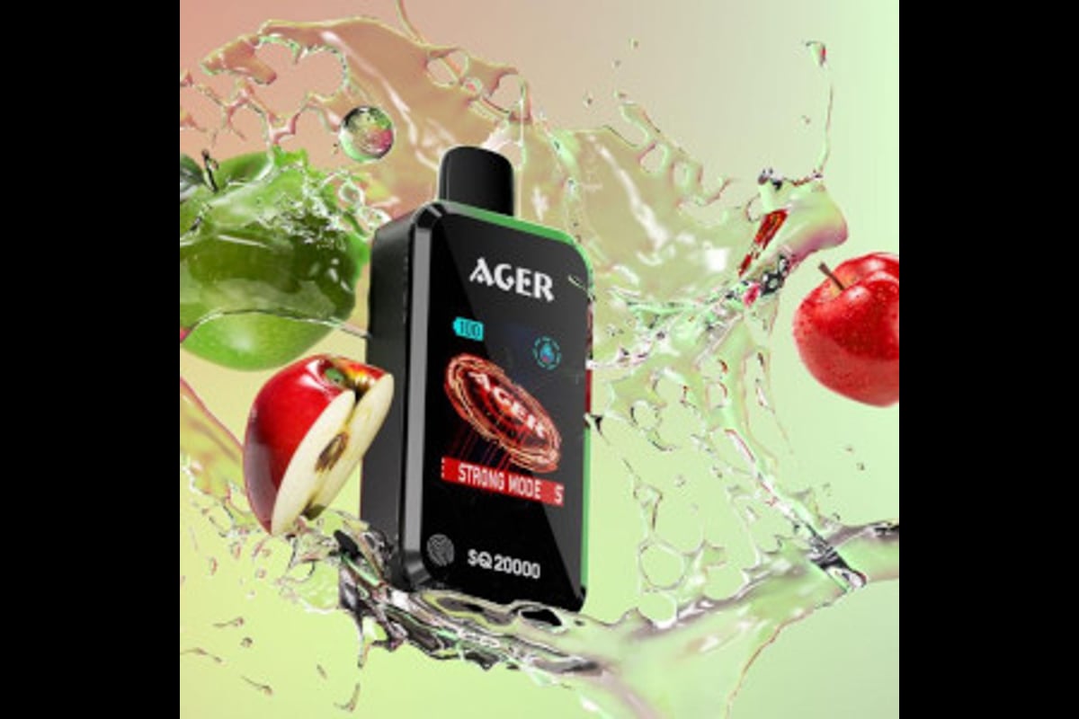 أجير إس كيو 20000 تفاحتين - AGER SQ 20000 DOUBLE APPLE