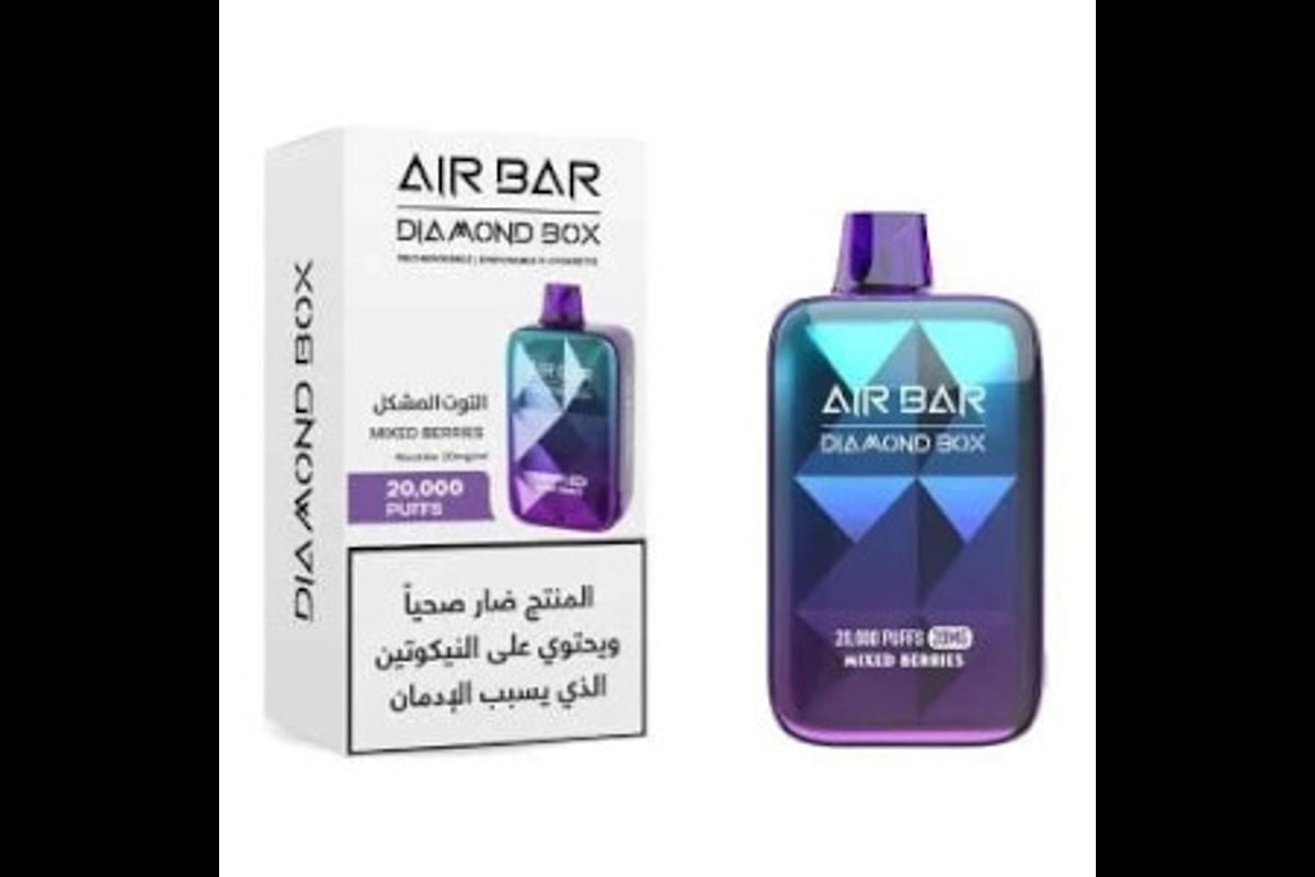 ايربار 20000 توت مشكل نكهات منعشة