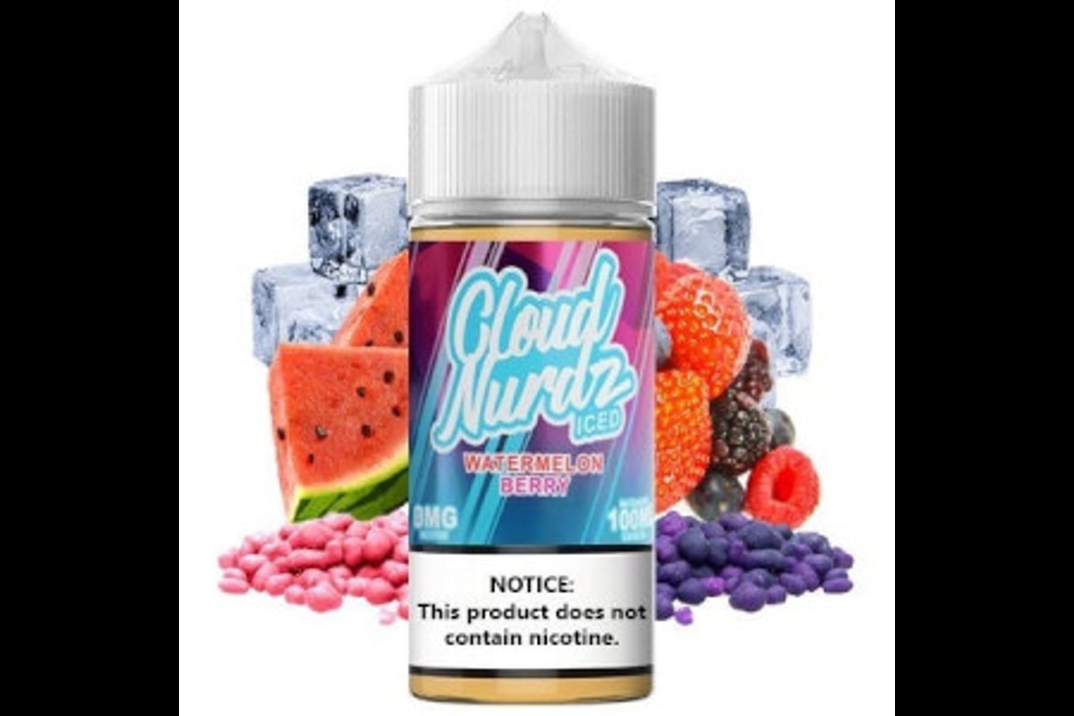 كلاود نيردز بطيخ توت بارد  Claud Nurdz WATERMELON BERRY ICE