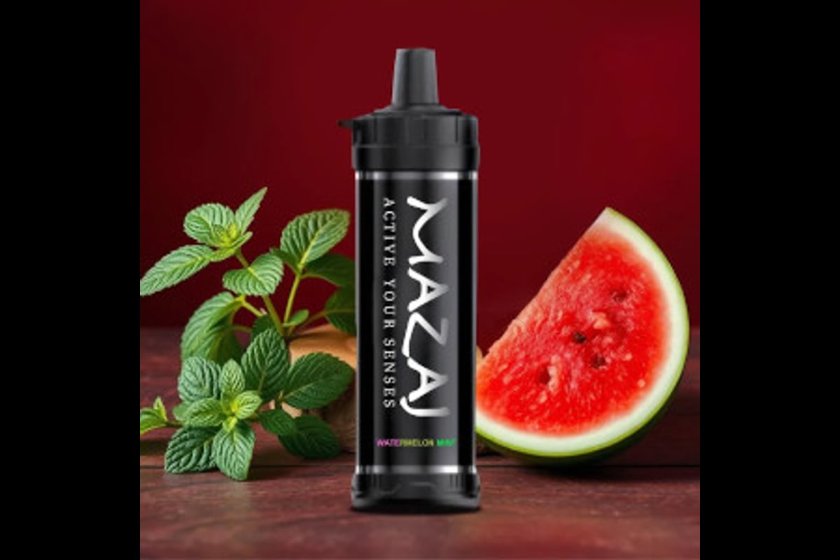 شيشة مزاج 22000 بطيخ نعناع - MAZAJ GRAND 22000 WATERMELON MINT