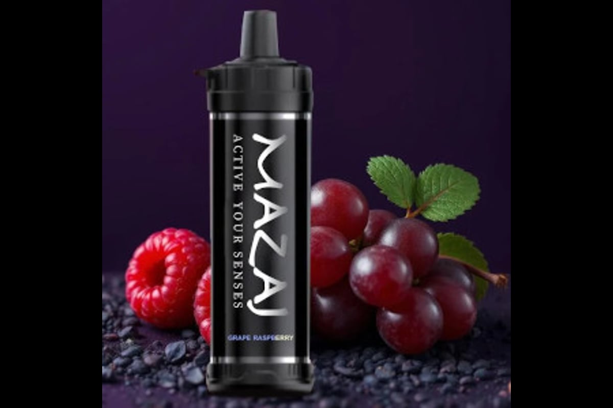شيشة مزاج22000 عنب توت - MAZAJ GRAND22000 GRAPE RASPBERRY