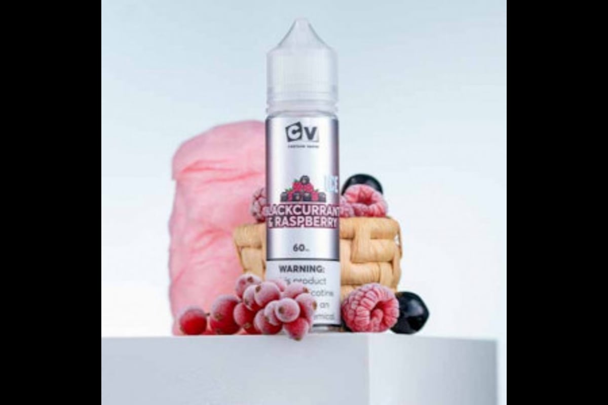 فيب سلاش عنب توت سي في شيشة نكهة  عنب توت سلاش بارد