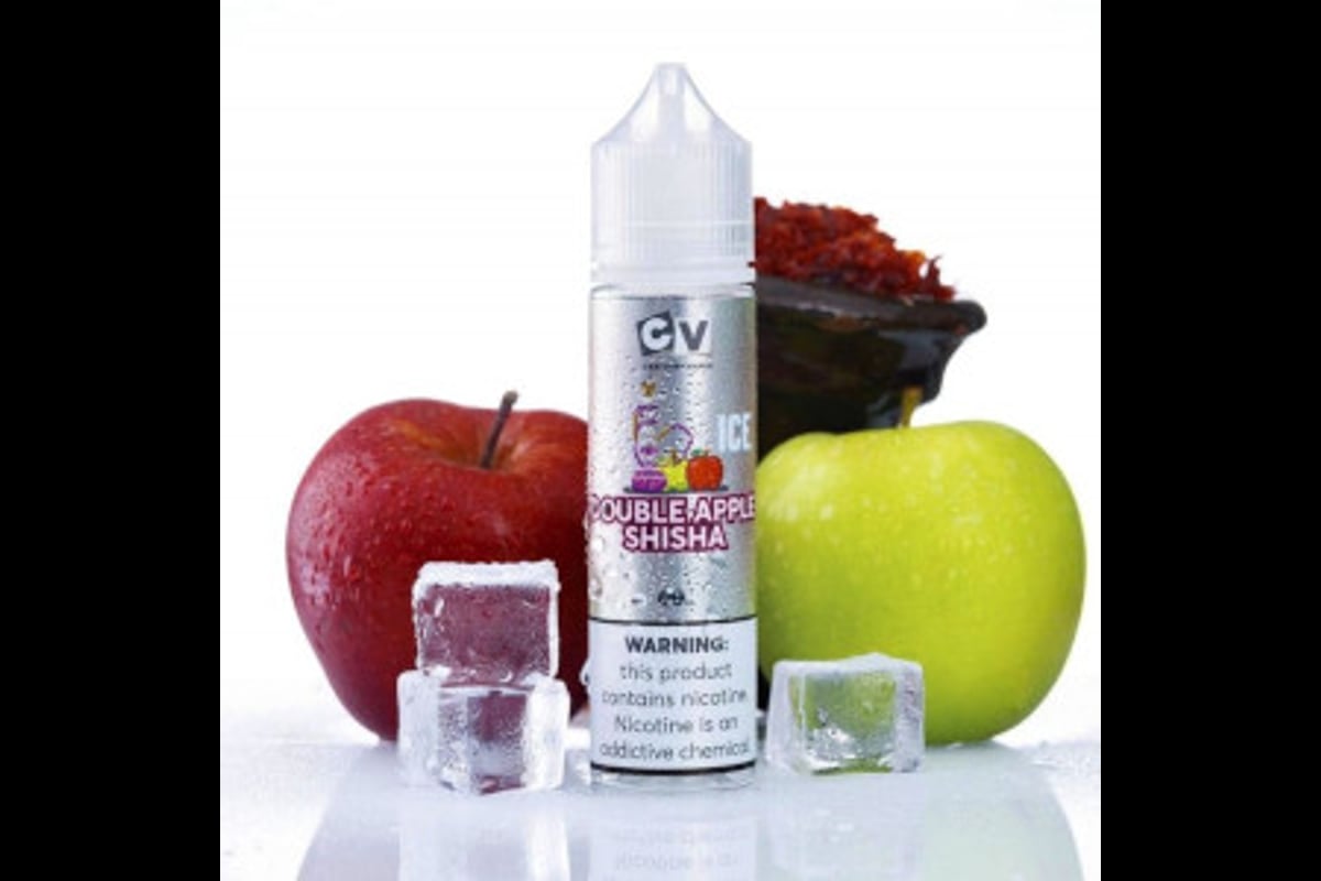 نكهة فيب تفاحتين ايس   سي في شيشة نكهة  تفاحتين بارد