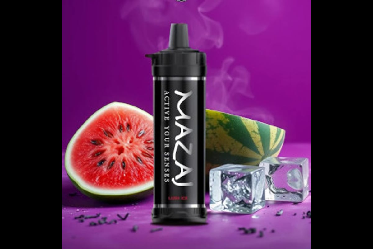 شيشة مزاج 22000 لوش آيس - MAZAJ GRAND 22000 LUSH ICE