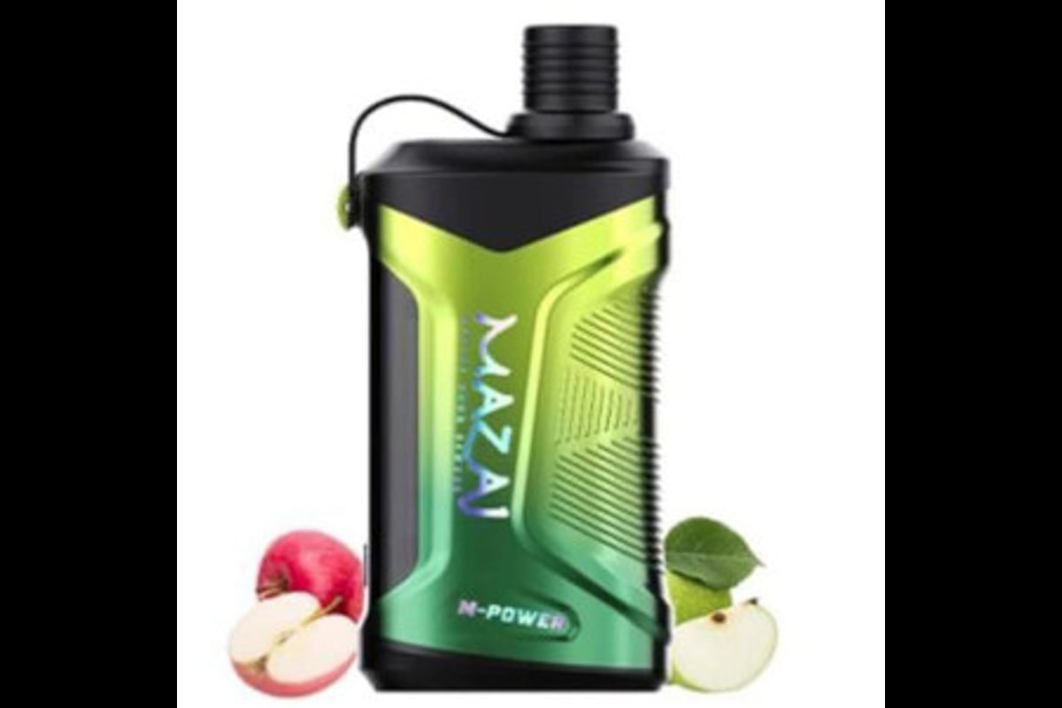 شيشة مزاج 20000 تفاحتين - Mazaj Shisha M-Power 20000 Double apple