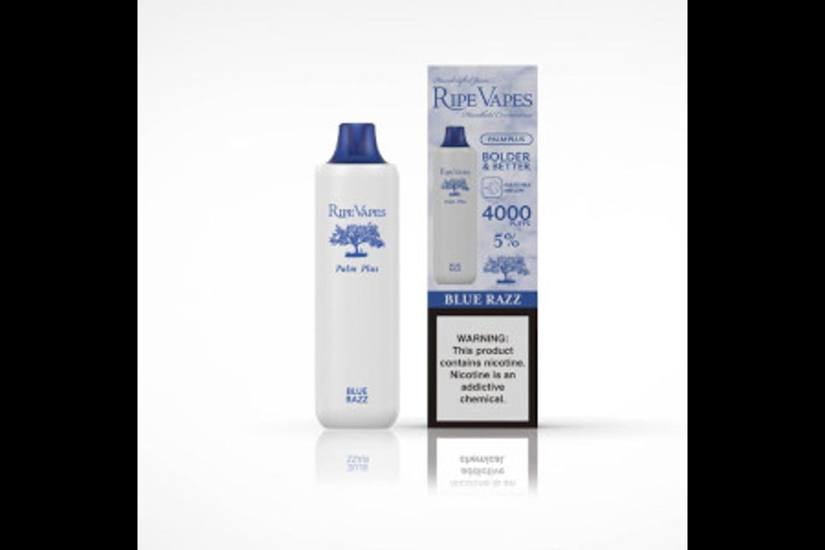 ريب فيب 4000 بلو راز - Ripe Vapes 4000 Blue Razz