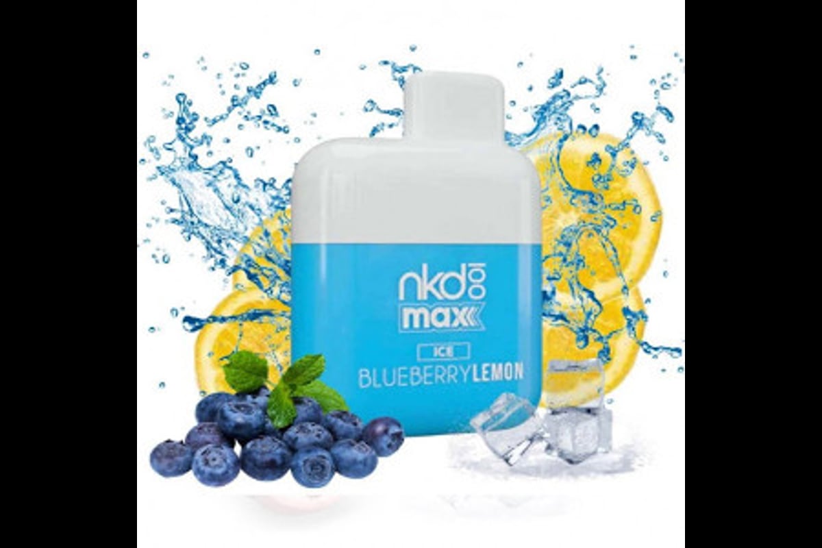 سحبة نيكد بلوبيري ليمون معبأة نكهة نيكد توت ليمون ايس 4500 موشة - Naked Blue Berry Lemon 4500 Puff