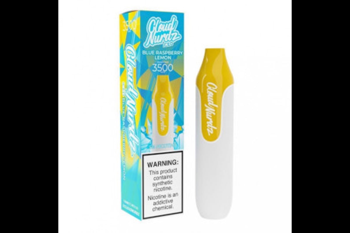  بلو راز بيري ليمون فروزن كلاود نردز سحبة معبأة نكهة  ليمون بلو راز توت بارد 3500 موشة