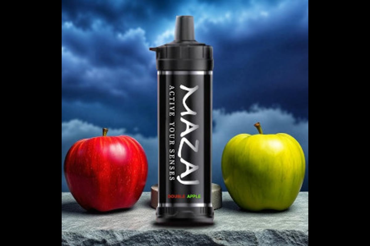 شيشة مزاج 22000 تفاحتين - MAZAJ GRAND 22000 DOUBLE APPLE