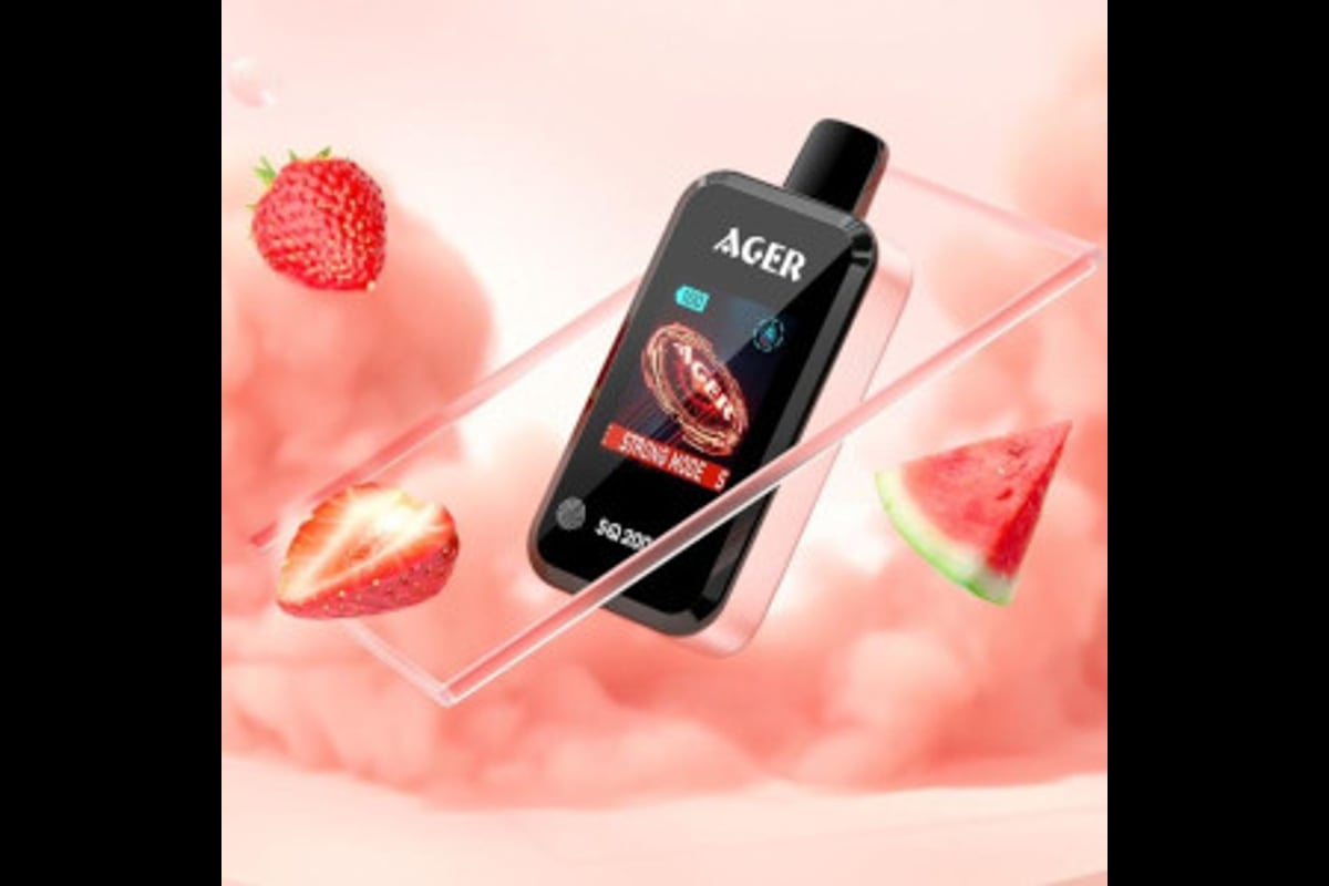 أجير إس كيو 20000 فراولة بطيخ - AGER SQ 20000 STRAWBERRY WATERMELON