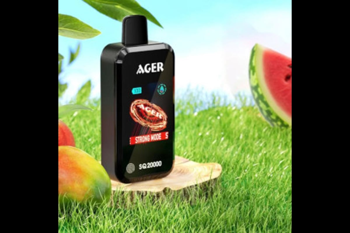 أجير اس كيو 20000 خوخ مانجو بطيخ - AGER SQ 20000 PEACH MANGO WATERMELON