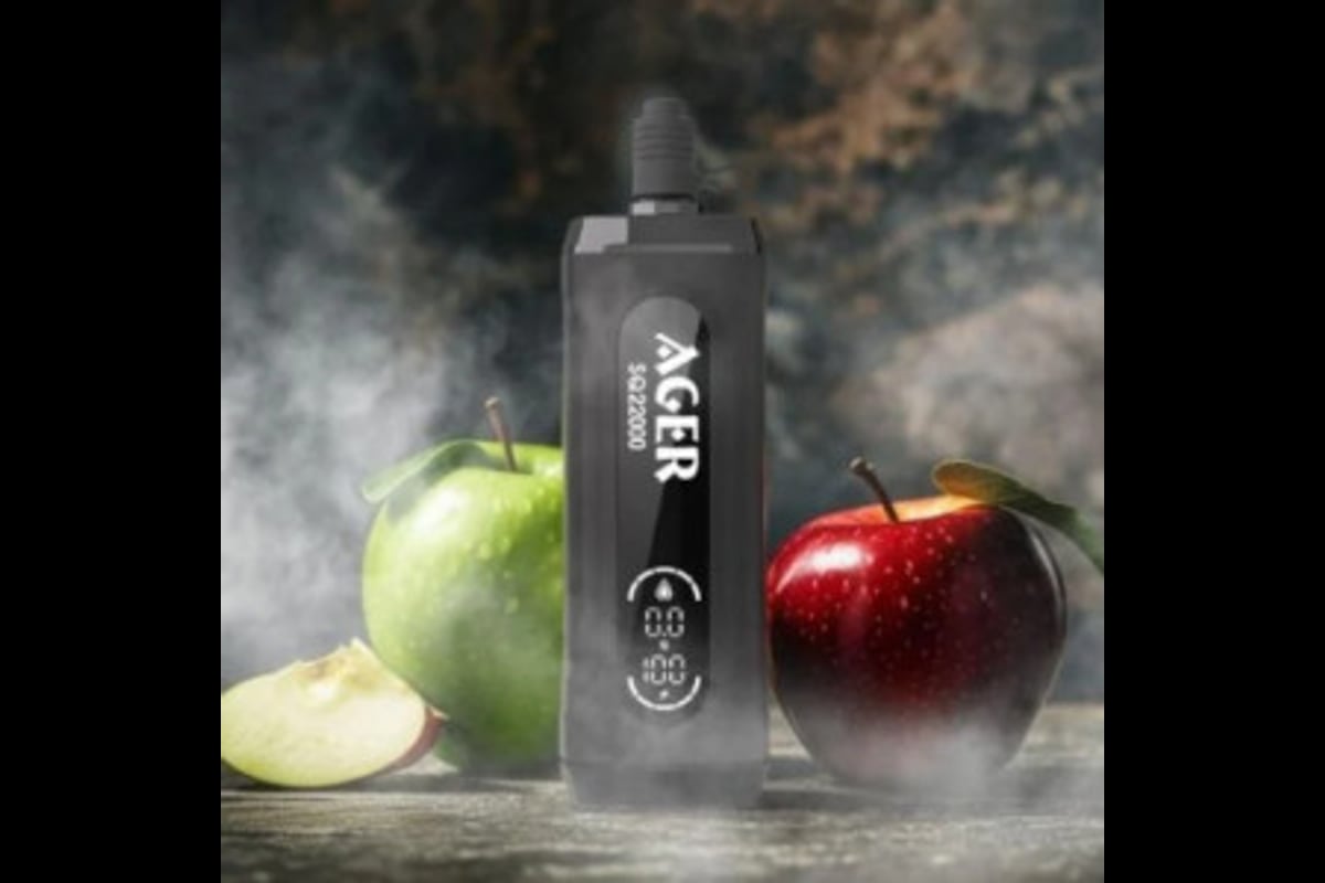 اجير 22000 تفاحتين أجير سحبة معبأة نكهة  تفاحتين 22000 موشة