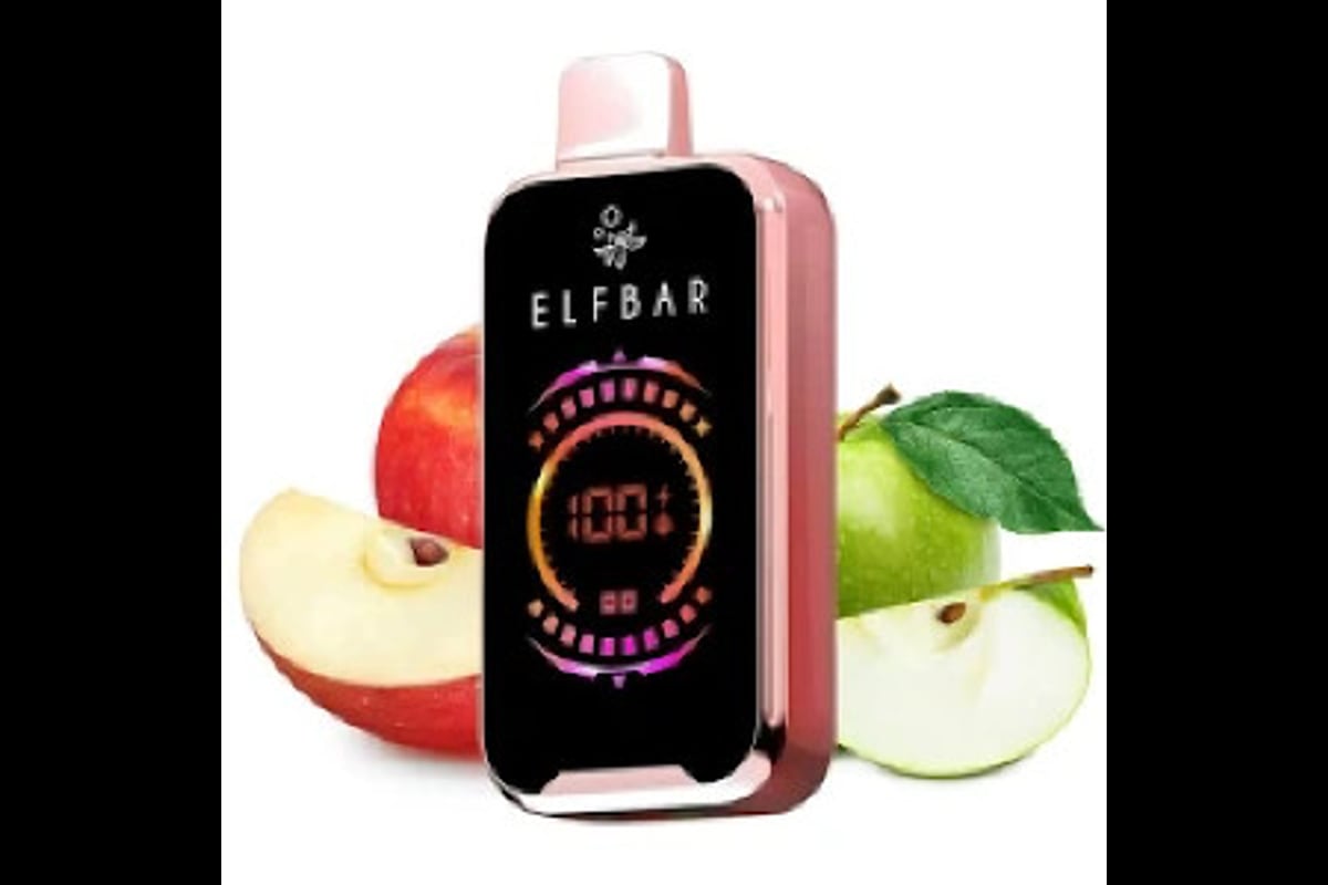 سحبة الف بار 18000 تفاحتين الف بار  سحبة معبأة نكهة  تفاحتين 18000 موشة