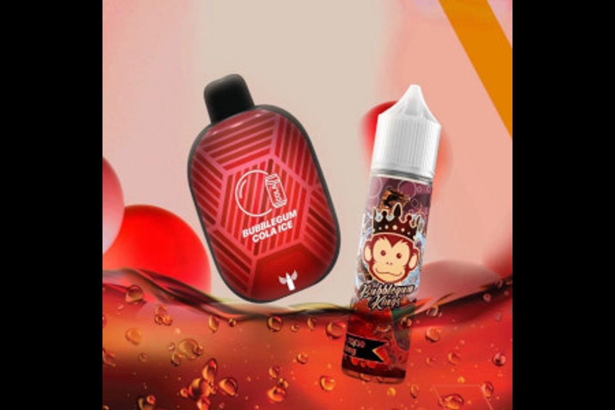 ملك العلكة كولا آيس دكتور فيبز سحبة معبأة نكهة كولا بارد 5500 موشة