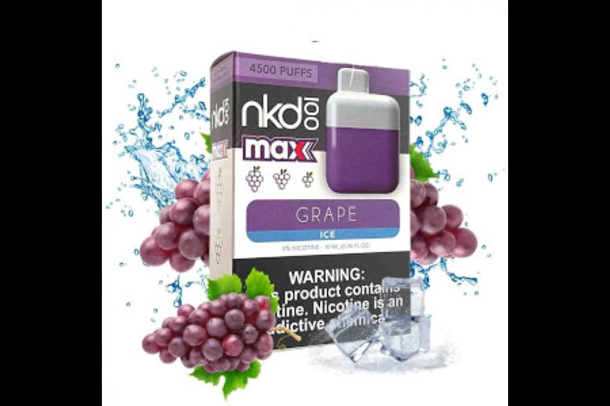 سحبة نيكد عنب معبأة نكهة نيكد عنب 4500 موشة - Naked Grape 4500 Puff