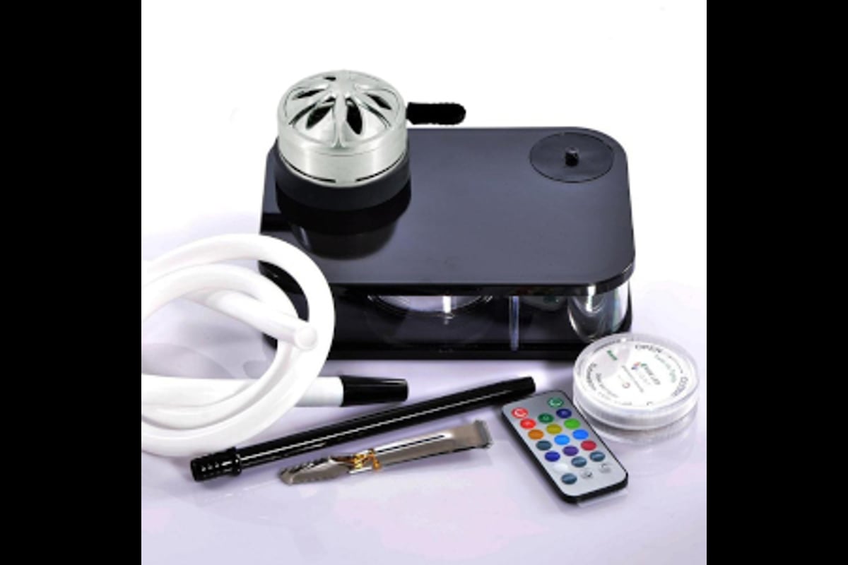 شيشة رمادا المكتبيه