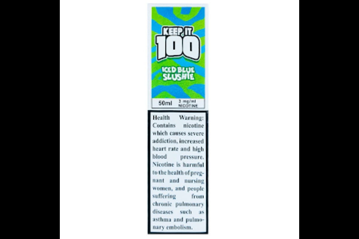 بلو سلشي كيب ات شيشة نكهة  توت ازرق بارد