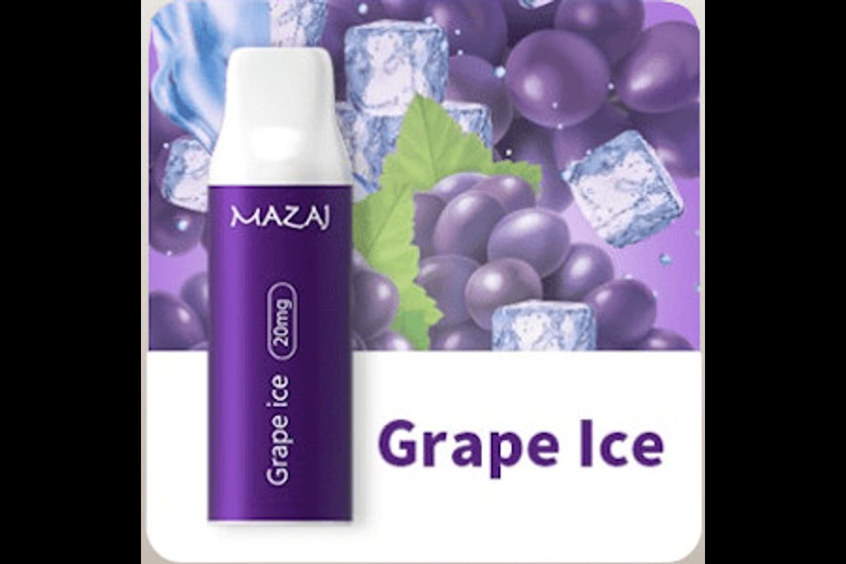بودات مزاج ريلود عنب ايس 4000 موشة - MAZAJ Reload grape ice 4000puff