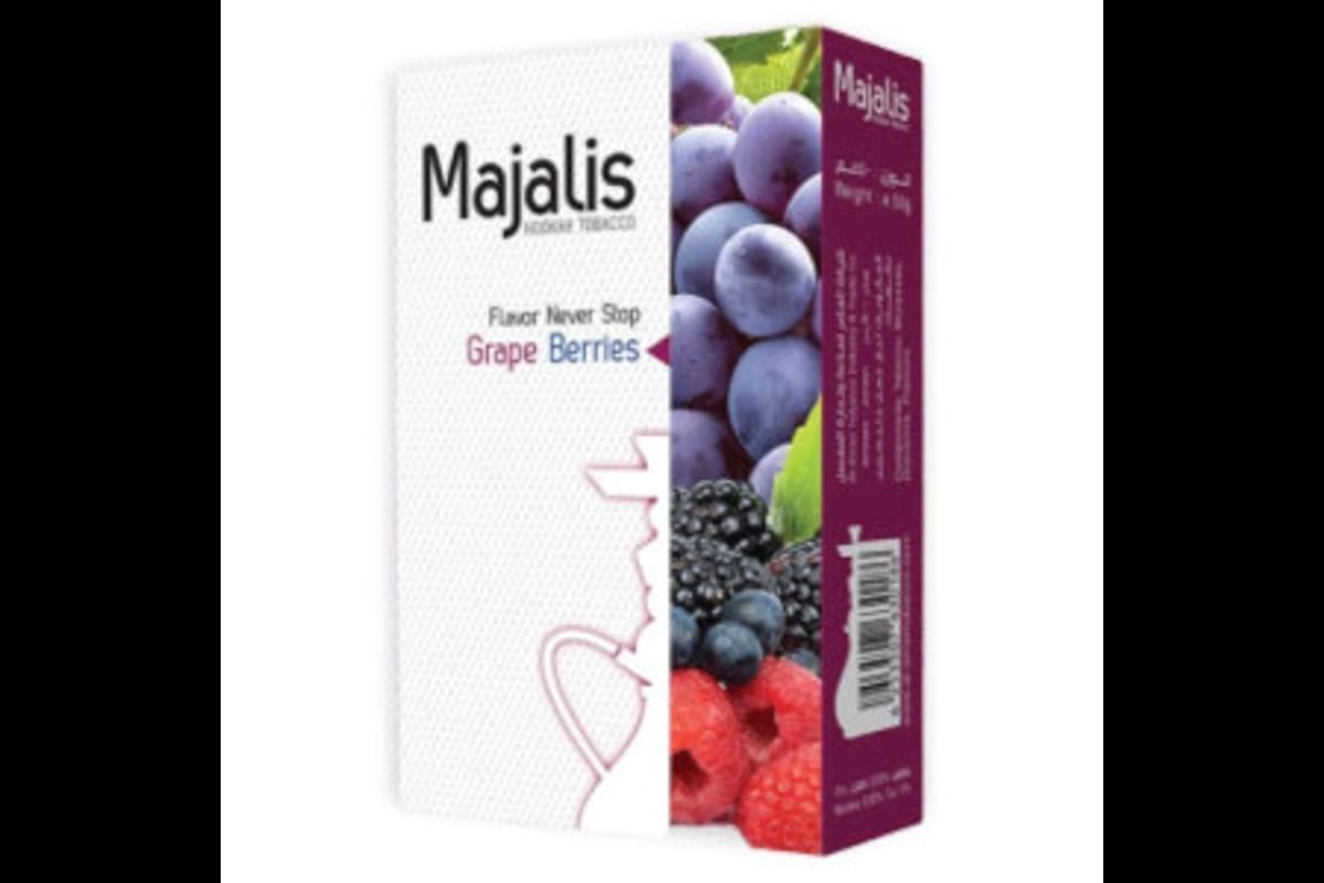  عنب و توت اخرى نكهة معسل نكهة عنب توت