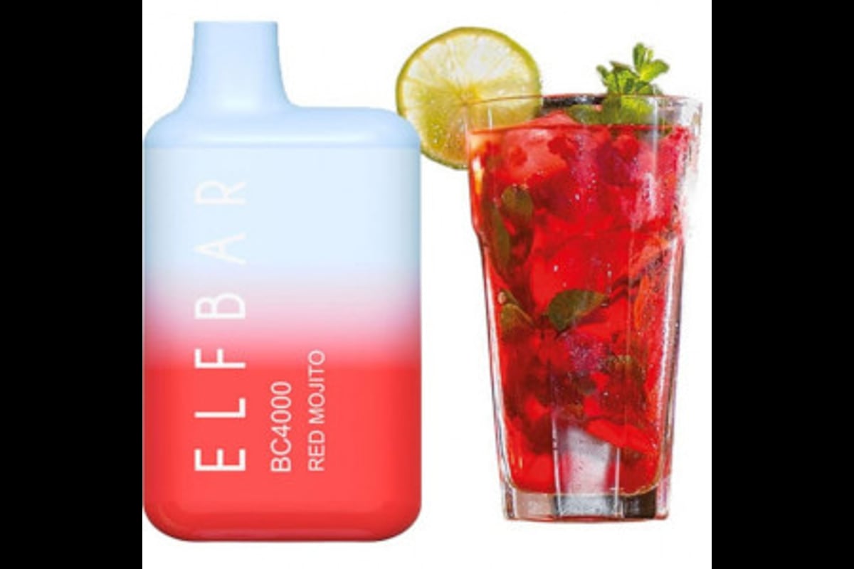 الف بار سحبة معبأة نكهة موهيتو  ليمون نعناع فراولة بارد 5000 موشة